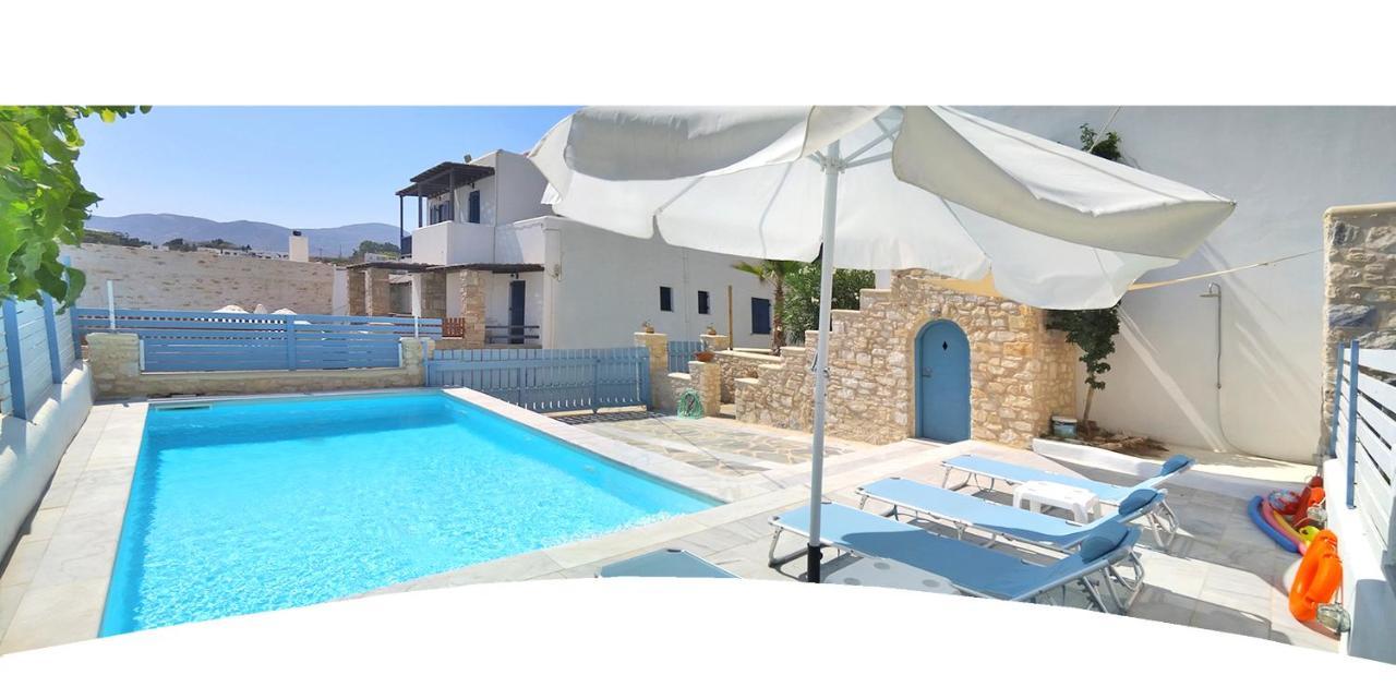 Villa Danae - Seaside Villa With Pool & Hot Tub Piso Livadi Buitenkant foto