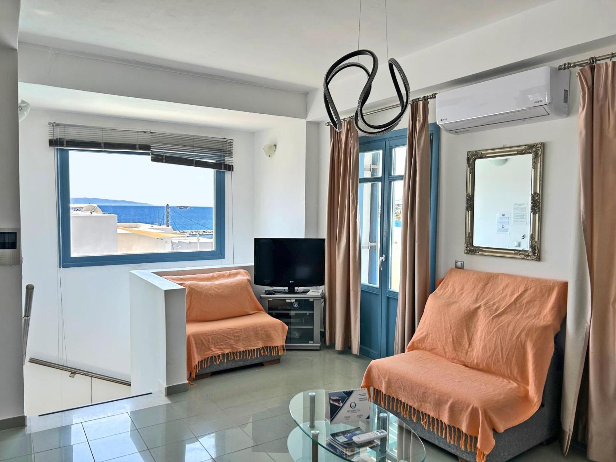 Villa Danae - Seaside Villa With Pool & Hot Tub Piso Livadi Buitenkant foto
