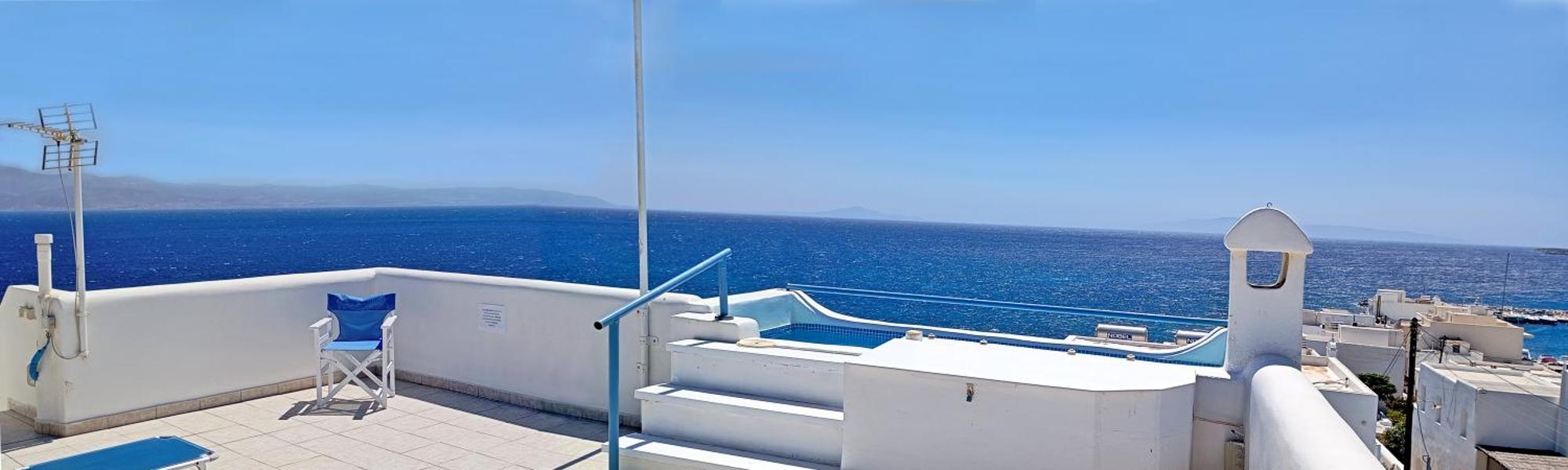 Villa Danae - Seaside Villa With Pool & Hot Tub Piso Livadi Buitenkant foto
